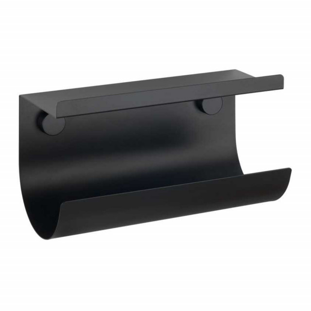 Suport servetele de bucatarie negru din metal Jet Wenko