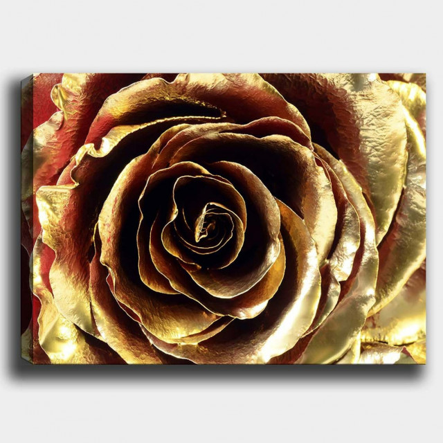 Tablou multicolor din fibre naturale 70x100 cm Golden Rose The Home Collection