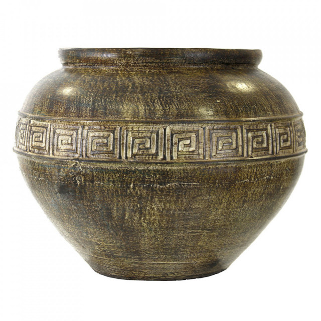 Vaza aurie din ceramica 50 cm Dinka Vical Home