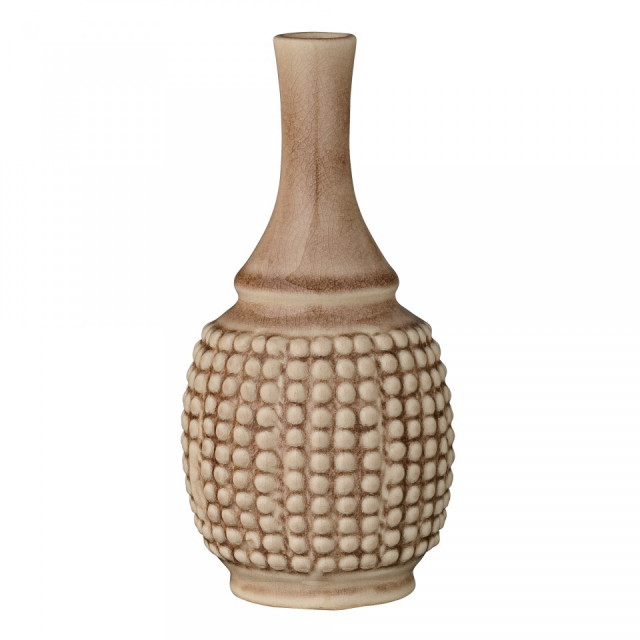 Vaza din ceramica gri Heavy Structure Bloomingville