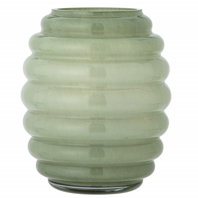 Vaza verde din sticla 24 cm Saihah Bloomingville