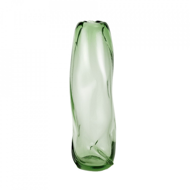 Vaza verde din sticla reciclata 47 cm Swirl Ferm Living