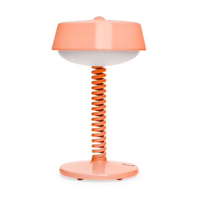 Veioza dimabila portocalie din metal 30 cm Bellboy Fatboy