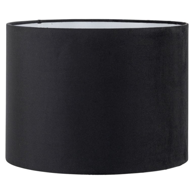 Abajur negru din fibre sintetice Jaylinn Richmond Interiors