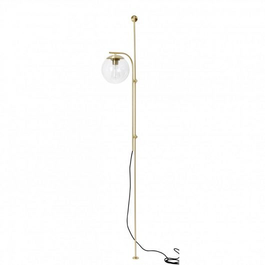 Aplica aurie/transparenta din metal Bubble Hubsch