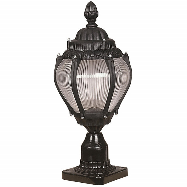 Aplica pentru exterior neagra din plastic Shaw The Home Collection