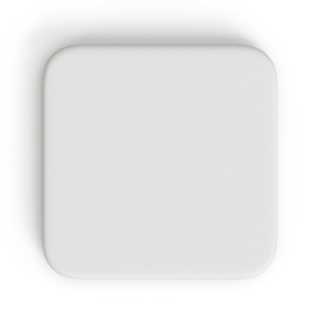 Blat pentru masa alb din ciment 70x70 cm Lura Kave Home