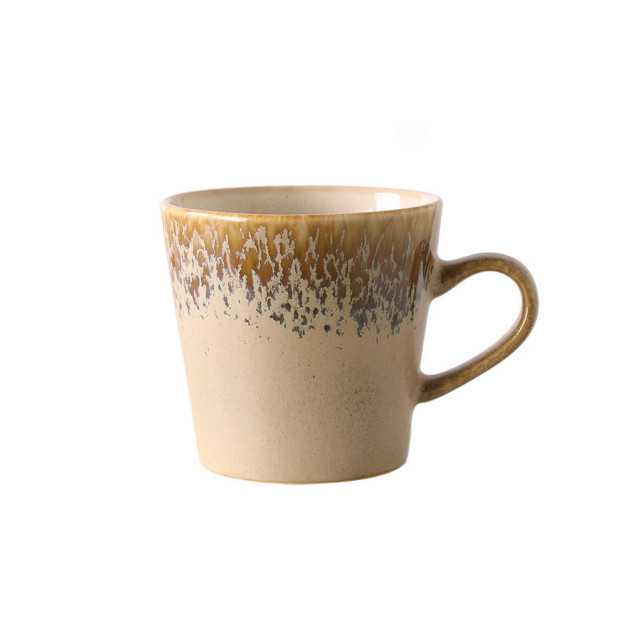 Cana bej din ceramica 260 ml Bark HKliving