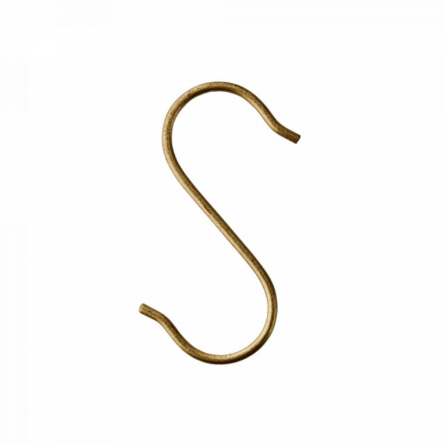 Carlig auriu din metal Brass Tim Madam Stoltz