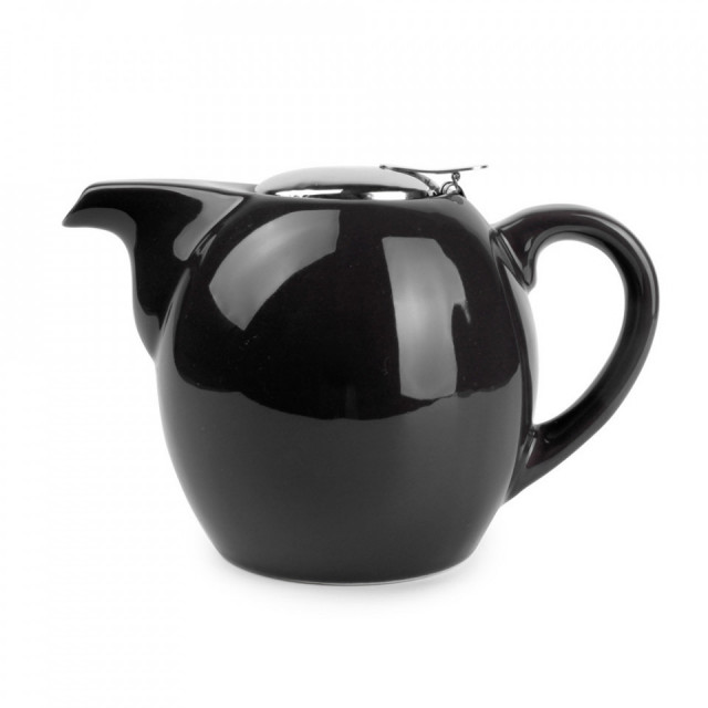 Ceainic negru din ceramica si inox 750 ml Camellia Aerts