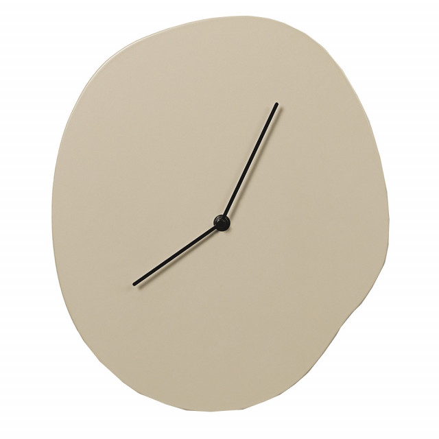 Ceas de perete crem 28x33 cm Melt Ferm Living