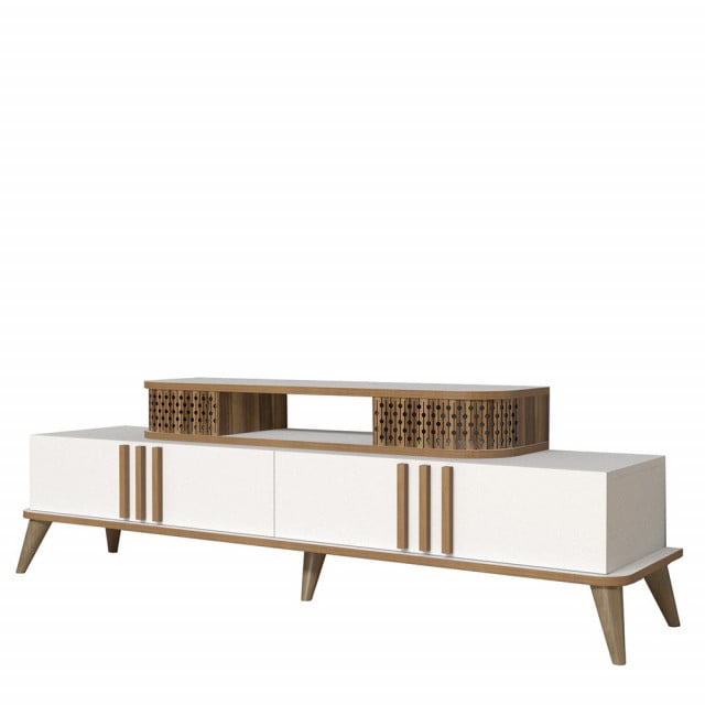 Comoda TV alba 168 cm Eylul The Home Collection