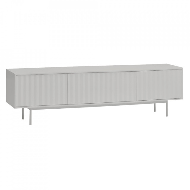 Comoda TV gri din metal 180 cm Sierra Teulat