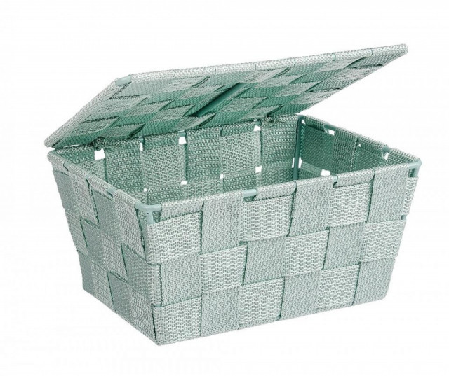 Cos cu capac verde din fibre sintetice Adria Wenko