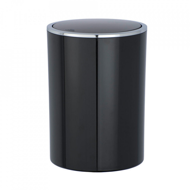 Cos de gunoi negru din plastic 5 L Inca Bitt Wenko