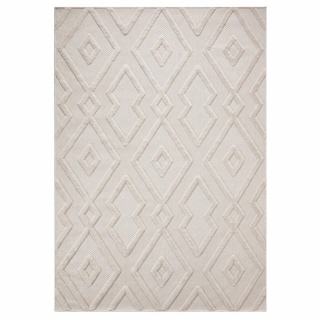 Covor alb din fibre sintetice Damask The Home Collection (diverse dimensiuni)