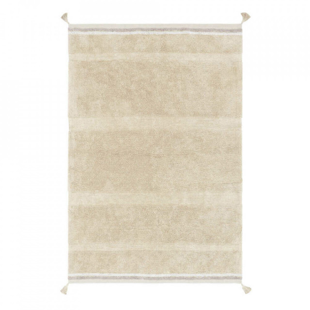Covor bej/auriu din bumbac 140x200 cm Bloom Lorena Canals