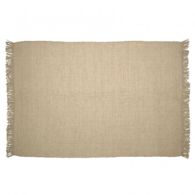 Covor bej din fibre naturale 160x230 cm Siria Kave Home