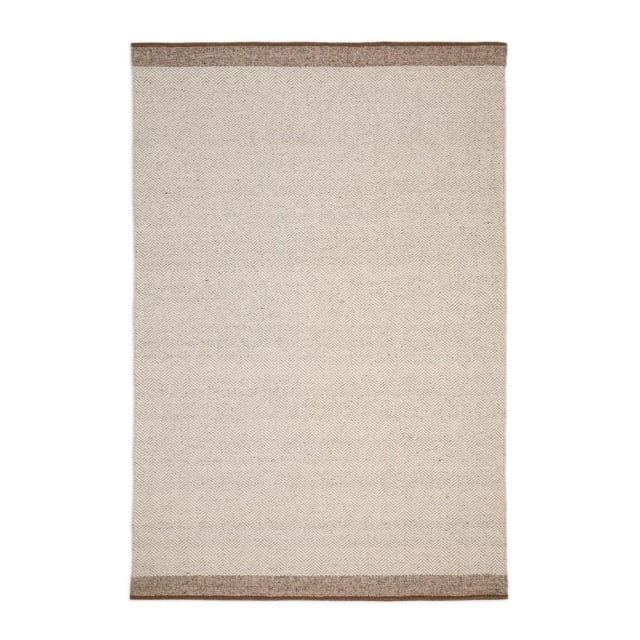 Covor bej/maro din fibre naturale 160x230 cm Nifelia Kave Home