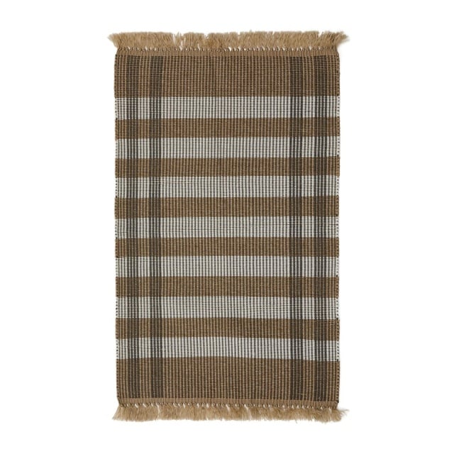 Covor pentru exterior multicolor din fibre sintetice 60x90 cm Barani Reversible Kave Home