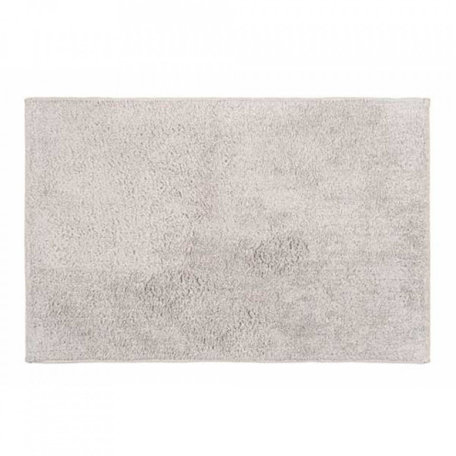 Covoras baie gri din bumbac 50x80 cm Ono Wenko