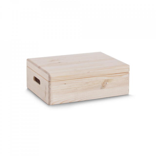Cutie cu capac maro din lemn All Purpose Boxes Big Zeller
