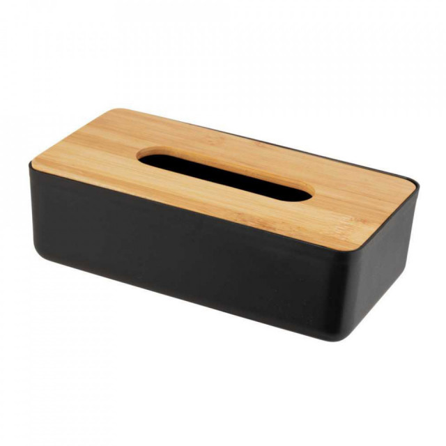 Cutie pentru servetele neagra/maro din plastic Rotello Wenko