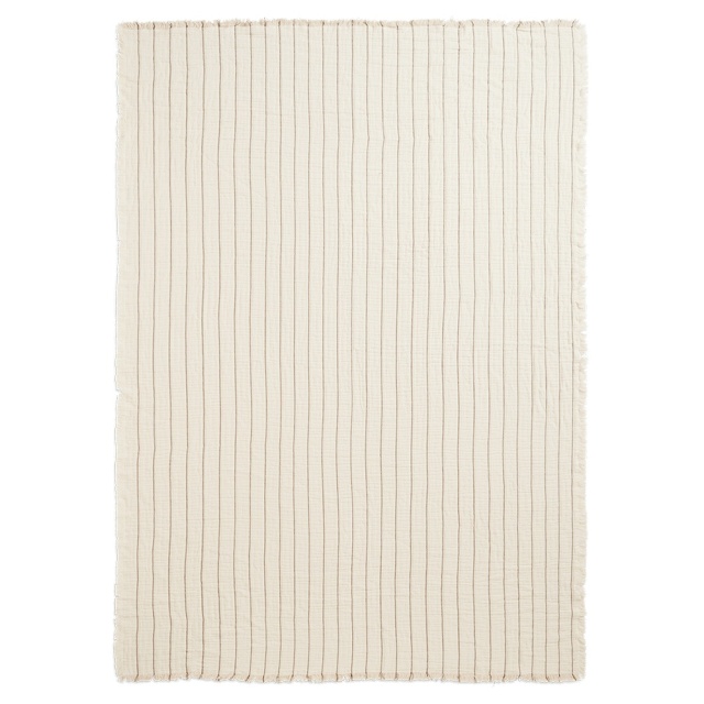 Cuvertura crem din bumbac 160x240 cm Aires Ferm Living