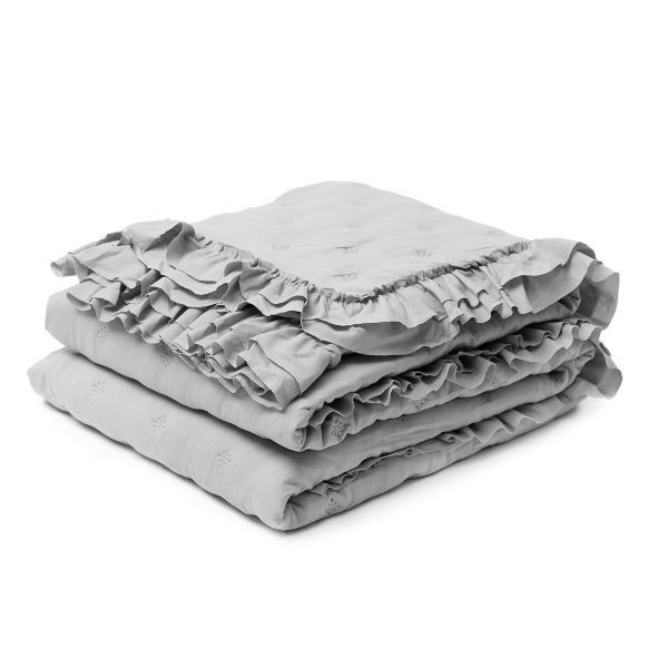 Cuvertura gri din poliester 220x240 cm Trosa Homla