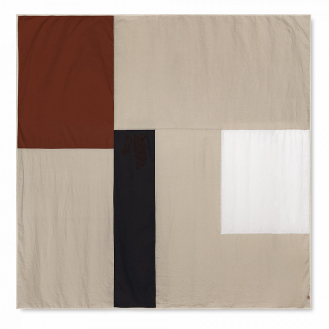 Cuvertura multicolora din fibre naturale 250x250 cm Part Ferm Living