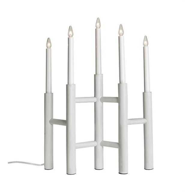 Decoratiune luminoasa alba din metal Cassiopeia Markslojd