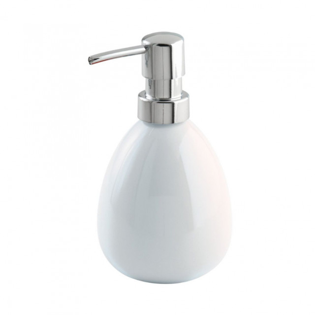 Dispenser sapun lichid alb din ceramica 390 ml Polaris Ivy Wenko