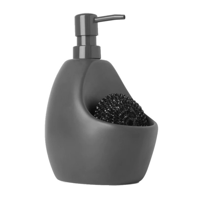 Dispenser sapun lichid gri din ceramica 591 ml Joey Umbra