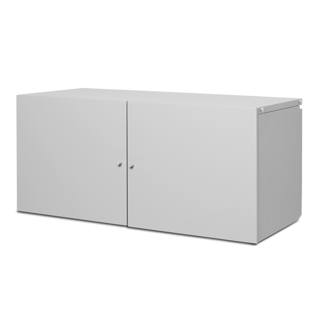 Dulap gri deschis din metal 92 cm Punctual Ferm Living