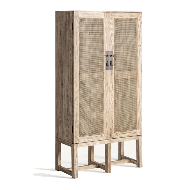 Dulap maro din lemn 171 cm Gifhorn Vical Home