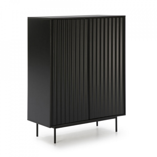 Dulap negru din metal 130 cm Sierra Teulat
