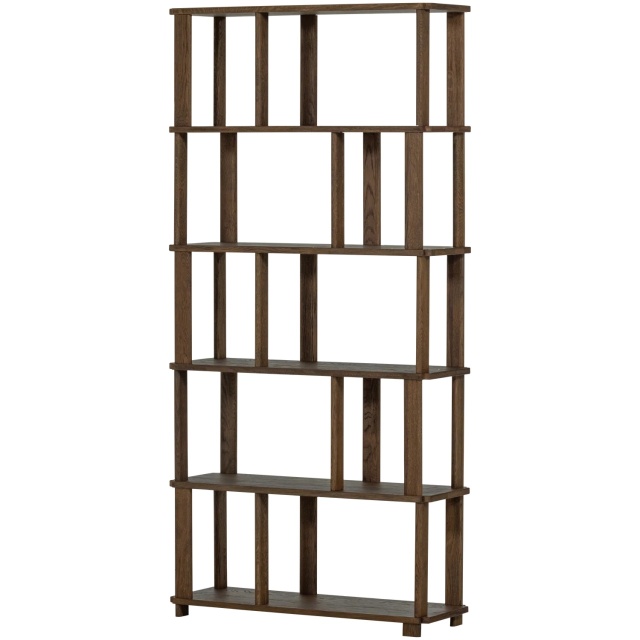 Etajera maro din lemn 186 cm Riss Natural Woood