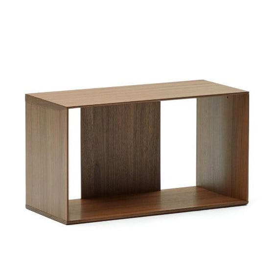 Etajera modulara maro 38 cm Litto Long Walnut Kave Home