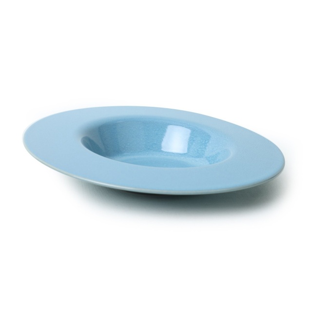 Farfurie adanca albastra din ceramica 28 cm Hao The Home Collection