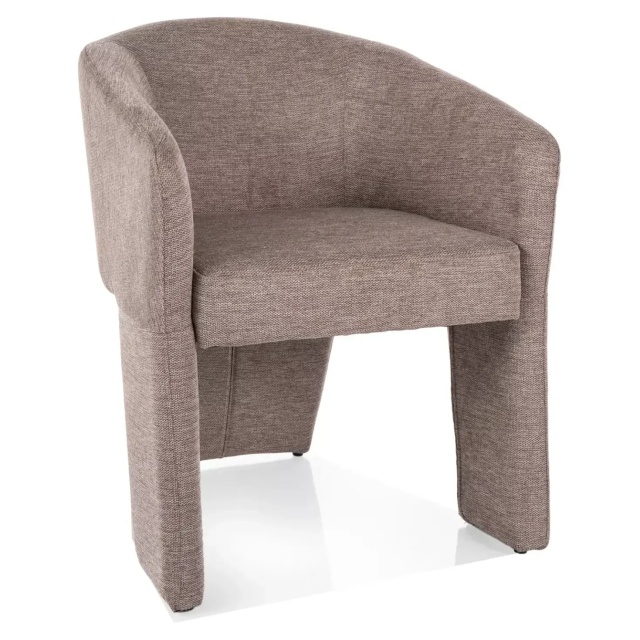 Fotoliu bej din textil Nelly The Home Collection