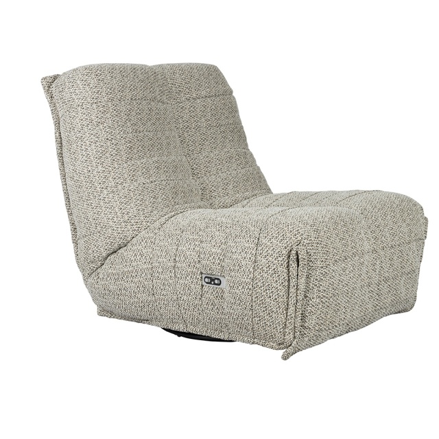 Fotoliu recliner maro cappuccino din textil Hamilton Dutchbone