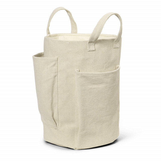 Geanta alb antic din bumbac Pocket Ferm Living