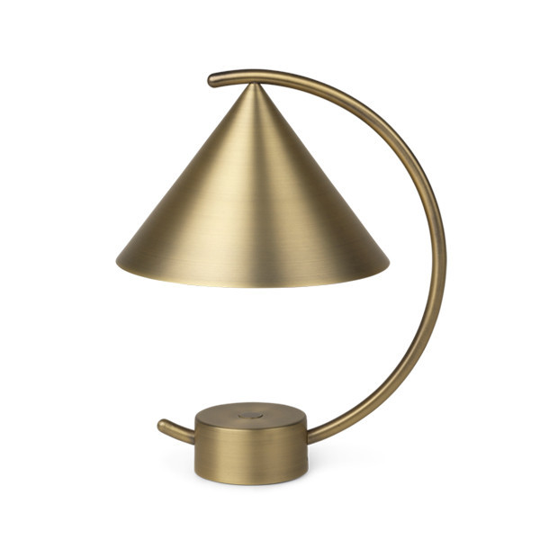 Lampa birou aurie din metal 26 cm Meridian LED Ferm Living