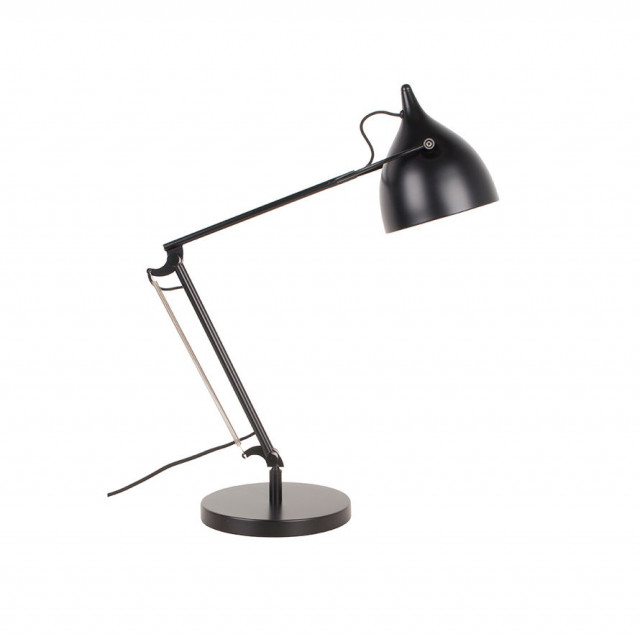 Lampa birou neagra din metal 76 cm Reader Zuiver