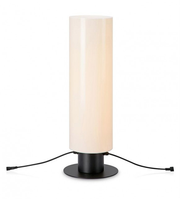 Lampa dimabila alba/neagra din plastic si metal pentru exterior cu LED 70 cm Garden Markslojd
