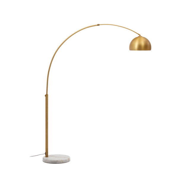 Lampadar auriu din metal 160 cm Madali Kave Home