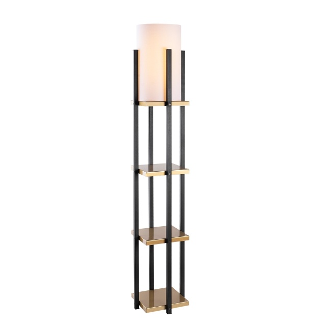 Lampadar multicolor/alb din metal 130 cm Norah Ron The Home Collection