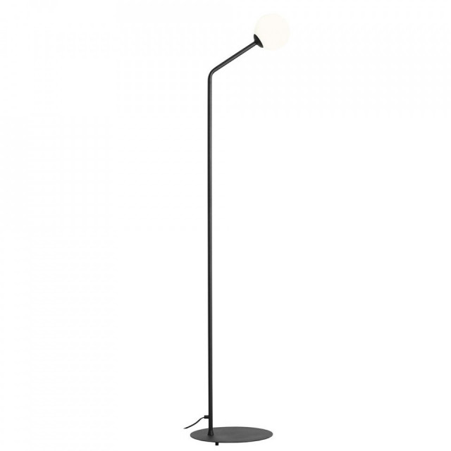 Lampadar negru din metal 164 cm Pure Aldex