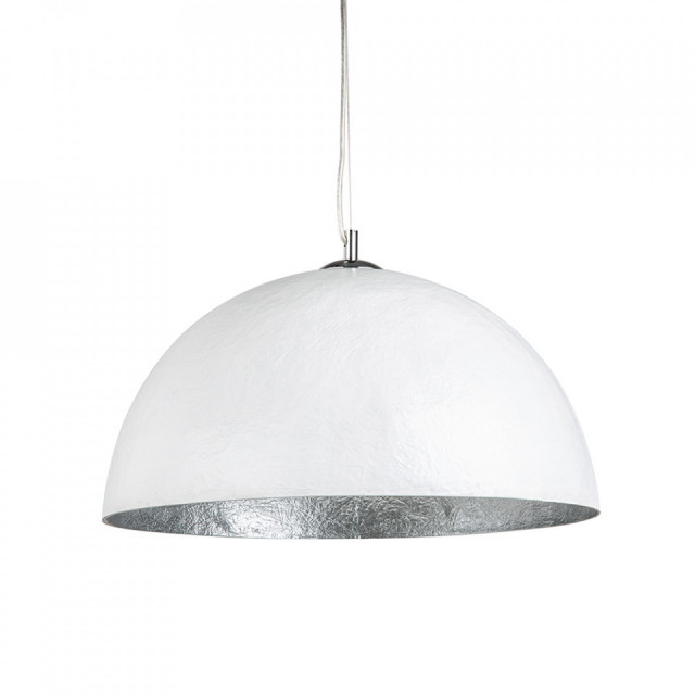 Lustra alba/argintie din metal Glow The Home Collection