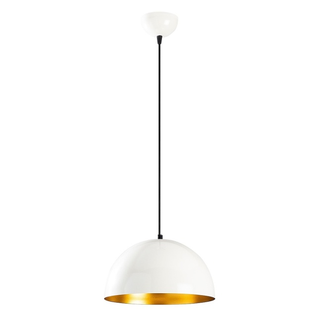 Lustra alba din metal Awer The Home Collection